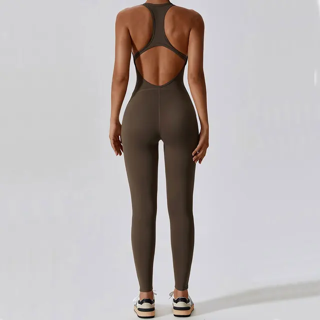 Yoga Jumpsuit Fitness Sports Overalls Gym Clothing Set Yoga Wear Pilates Workout Clothes for Women Outfit push-up Activewear 2