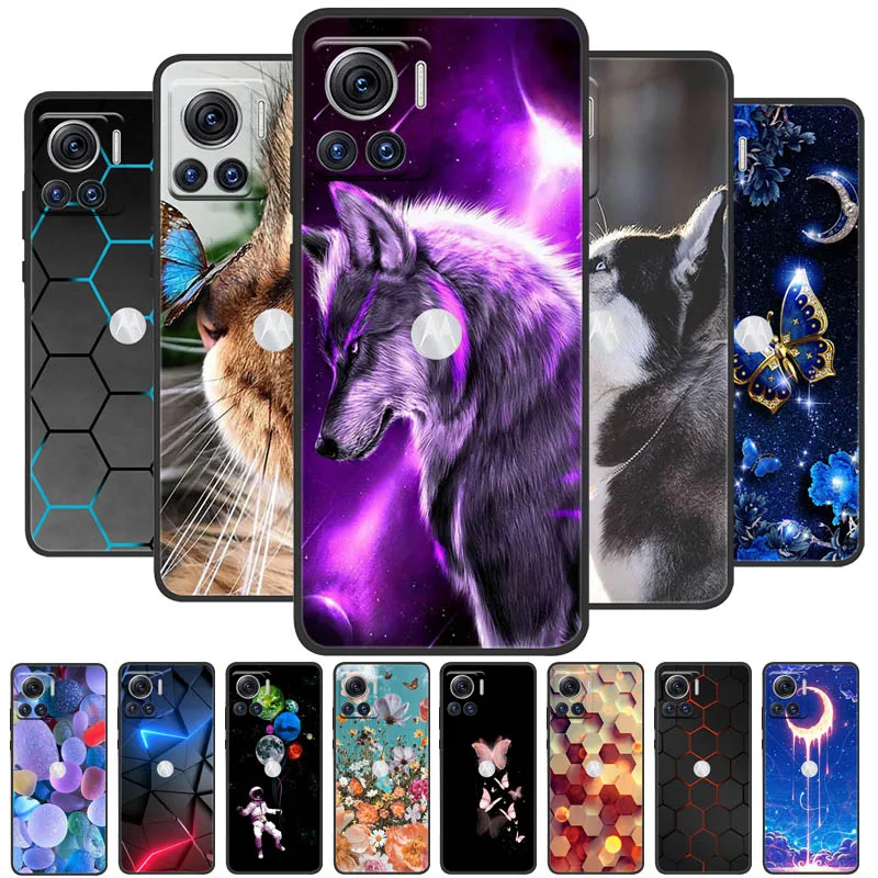 BLOTECH Peluche Custodia Cover per Moto S30 PRO,Custodia Coniglio Peluche per Moto S30 PRO, Custodia Peloso Carino Protettiva Fluffy Cover Bambine Copertura Caso per Moto S30 PRO - Rosa