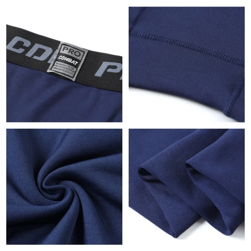 Winter Underwear Pants Warm Fleece Liner Running Skiing Tights Men Compression Sports GYM Fitness Pants Quick Dry Leggings 5