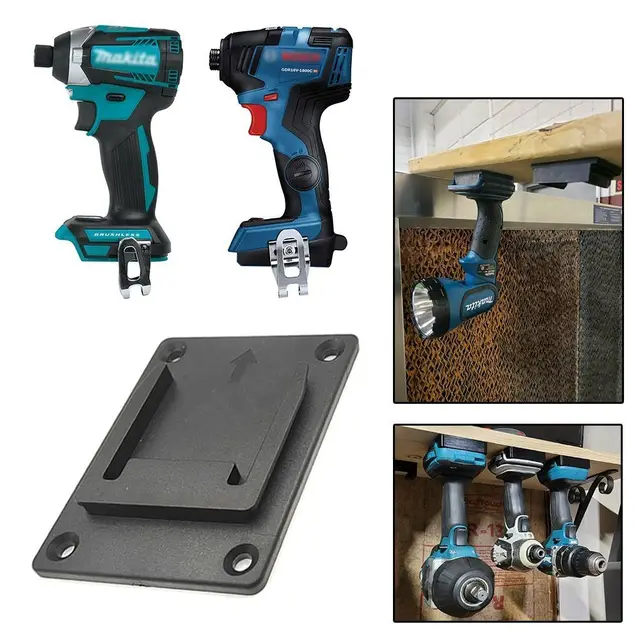 Durable Power Tools Electric Drill Bracket: A Home Supplies Battery Storage Rack