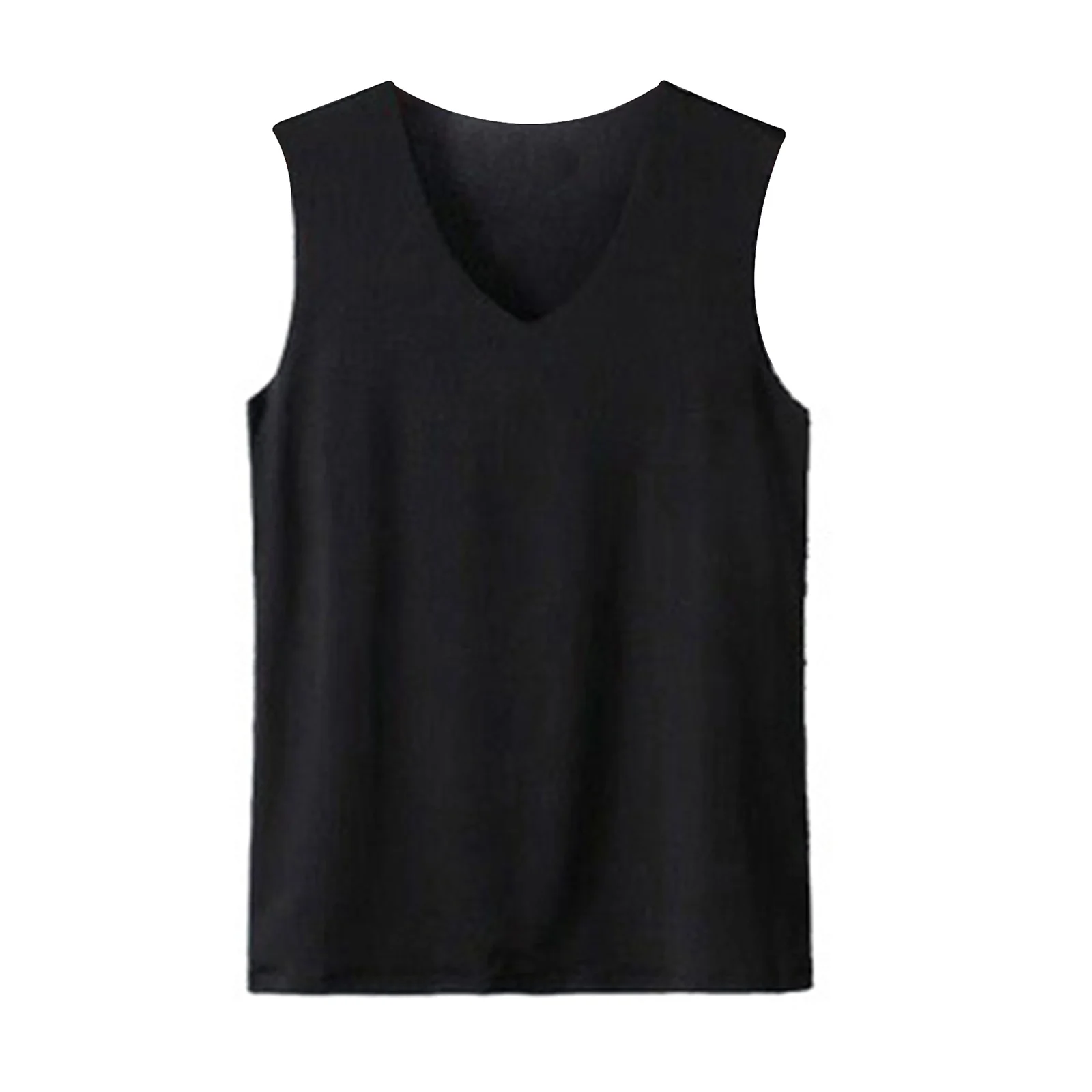 Mens Quick Dry Lightweight Breathable Running Vest Sleeveless Seamless Gym Fitness Sports T-shirts Tee Casual Solid 