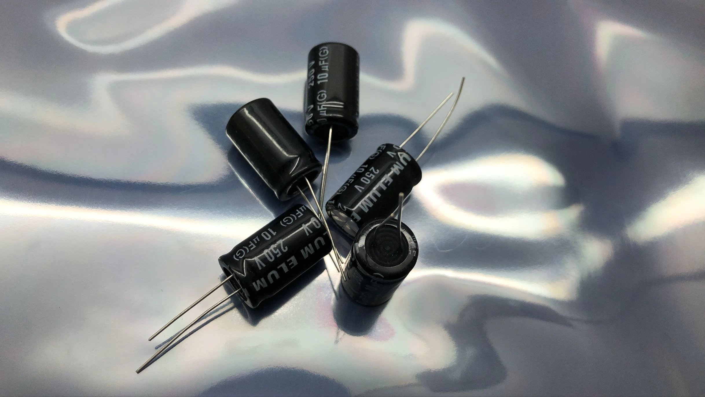 250V 10UF Audio crossover NP non polar aluminum electrolytic capacitor