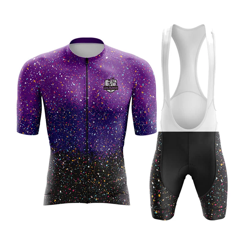 

Новинка 2023, униформа для велосипедной команды, комплект летней мужской одежды для езды на велосипеде, футболка с короткими рукавами, комплект одежды для езды на горном велосипеде