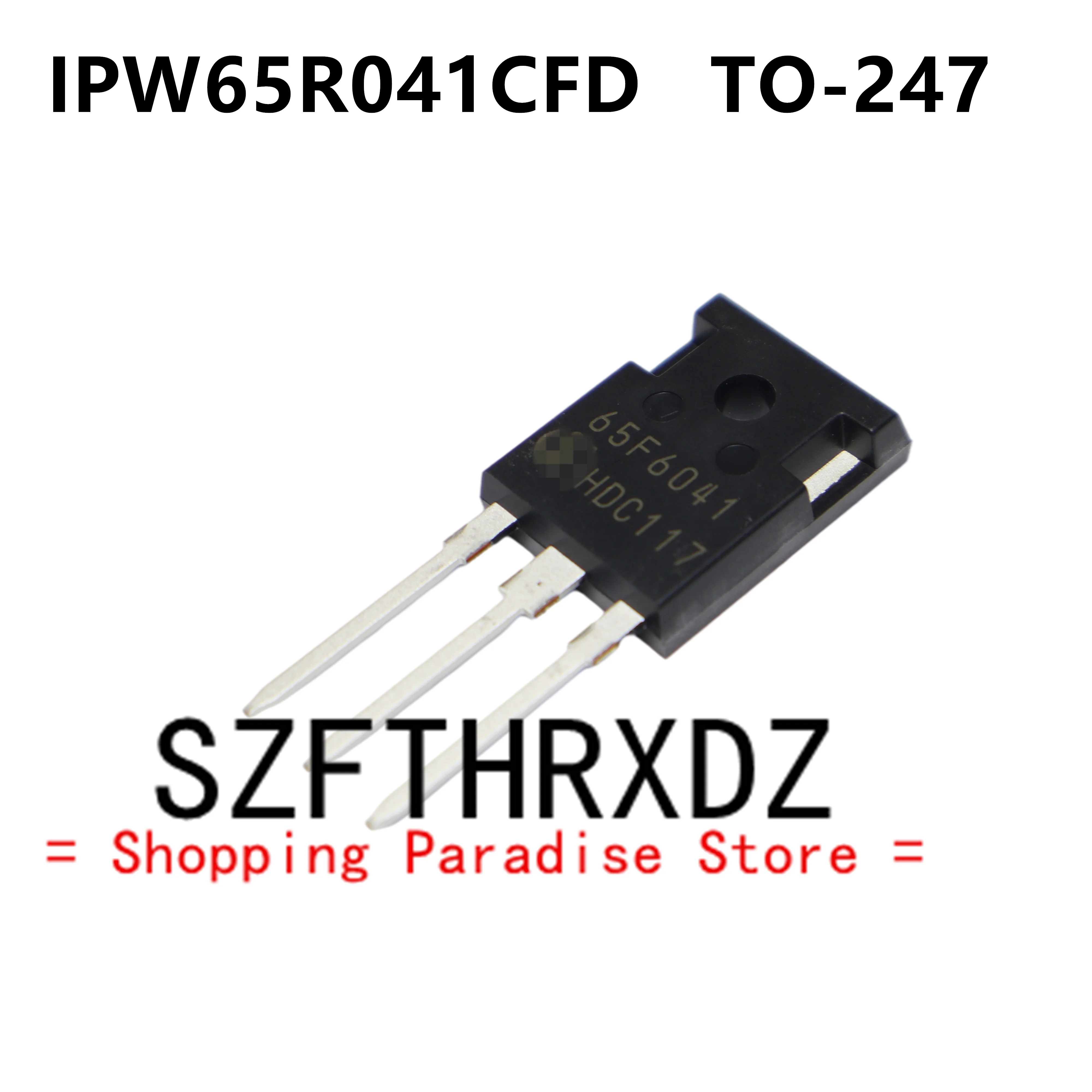 

SZFTHRXDZ 10pcs 100% new imported original IPW65R041CFD 65F6041 High power MOS FET 68.5A 650V