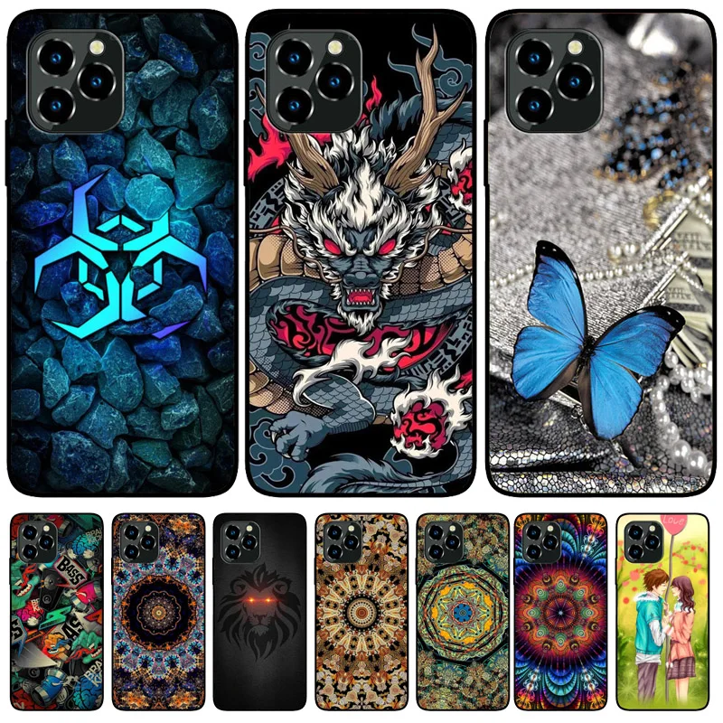 JIENI per Oukitel C21 Pro Custodia Cover (6.39), Ultra Sottile TPU Case Trasparente Morbido Silicone Custodie Protettivo Shell per Oukitel C21 Pro Guscio - immagine invertita
