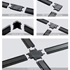 Black White 6MM Smart Magnetic Track Light Tuya Zigbee Dimmable Ultra Thin Rail Slim Lamp Surface Mount Safe DC48V for Home 2
