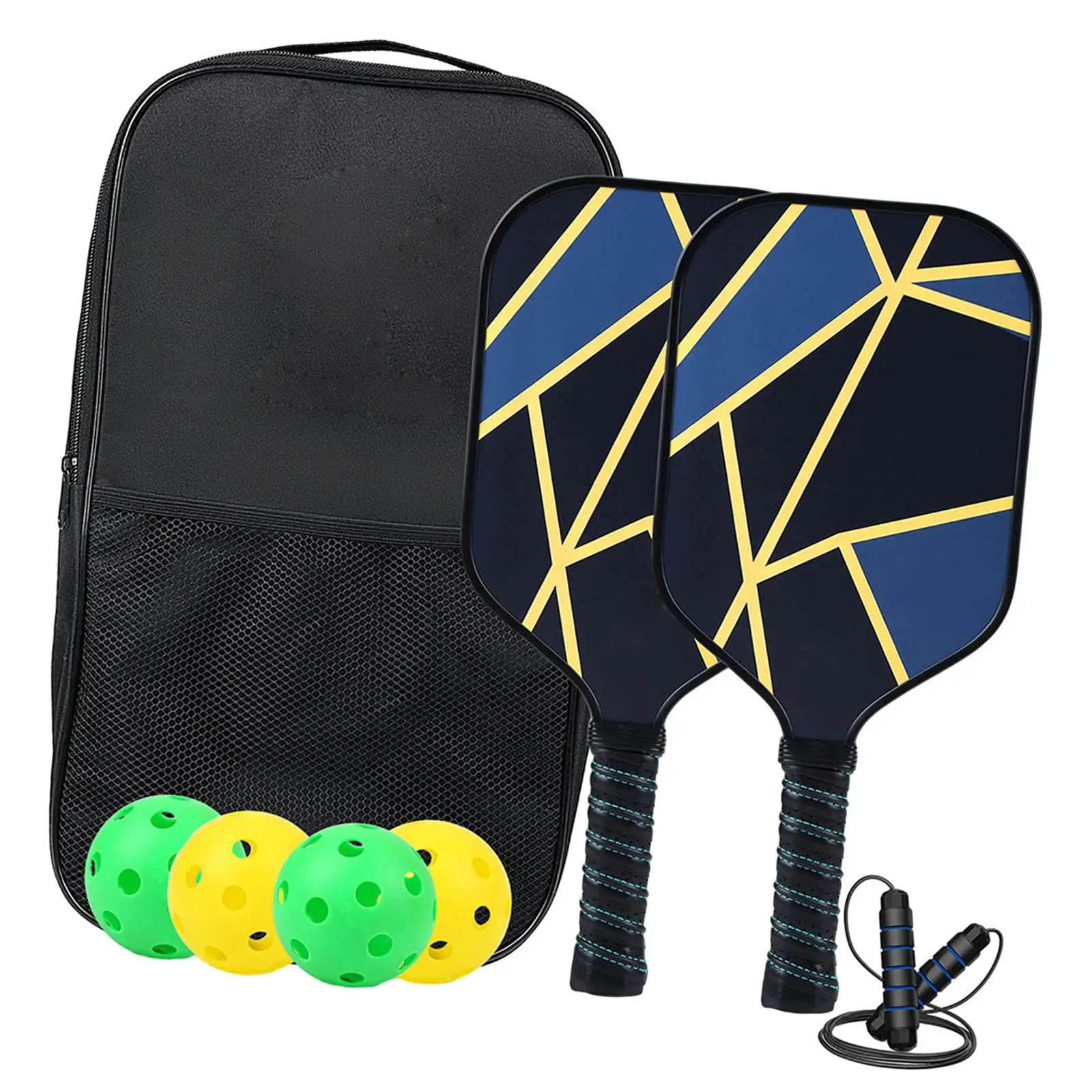 

Pickleball Rackets Sports Men Women Durable Outdoor 4 Pickleball Balls