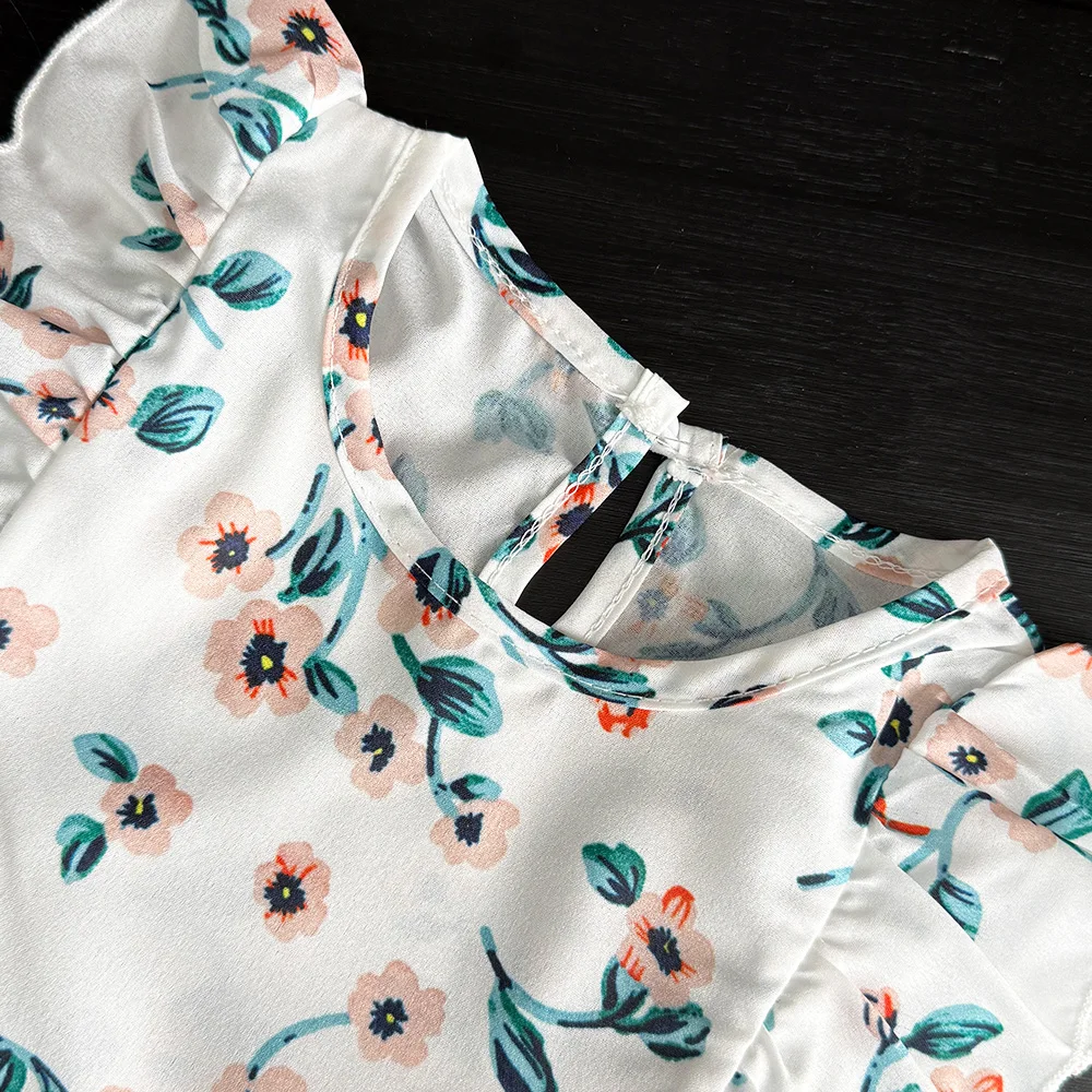 baby sleeveless dress side view