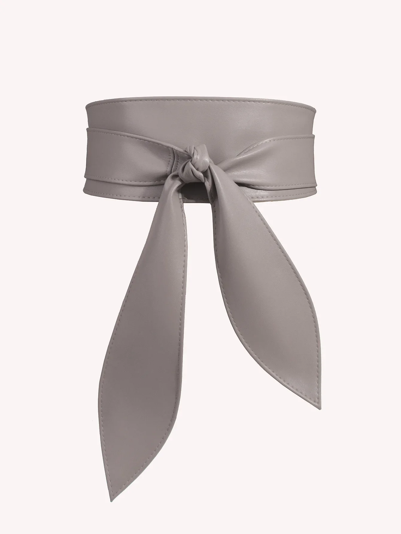 Taillenmieder mit breitem Gürtel, dekorativem Taillenmieder und Fliege, neues weiches und vielseitiges superlanges Band – Detail 25