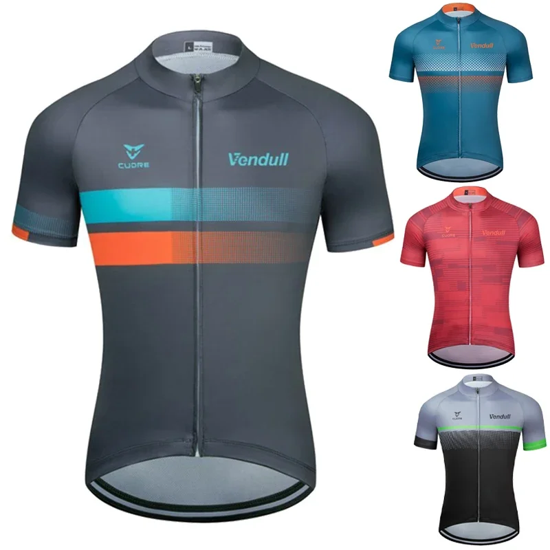 Cycling Jersey, Cycling Shirt, Cycling Clothing Cycling Clothing Men's Cycling Jersey Tops Summer Racing Short Sleeve MTB Bike Jersey Shirt