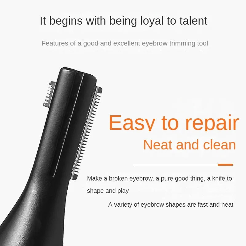 Electric Eyebrow Trimmer Multifunctional Washable for Men and Women Shaver Eyebrow Scraper for Beginners and Children Haircuts