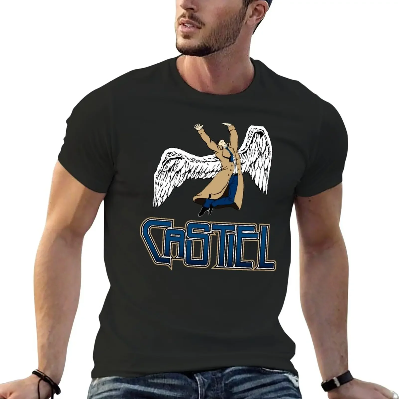 

Castiel (Variant) T-Shirt boys animal print shirt funnys mens t shirts pack