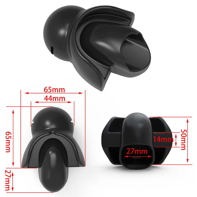 Erotic Sex Toy Silicone Mouth Gag Fixed Tongue Gag Ball Couple Adult Game Alternative Bondage Ball