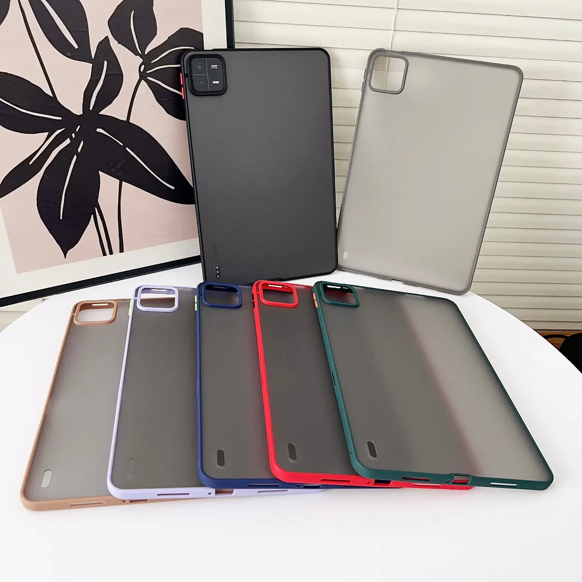 Versatile Frosted Hard Tablet Case with PC+TPU Cover