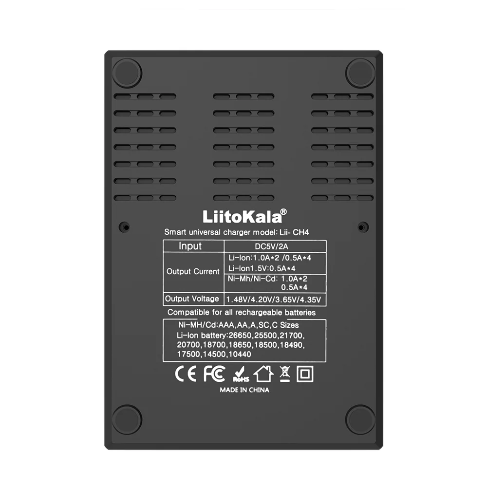 LiitoKala Battery Charger Adapter