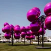 Disco Mirror Balls Inflatable Mirror Balloon Silvery Pink Sphere PVC Chrome Hanging Giant Shiny Balls Christmas Party Decoration 1