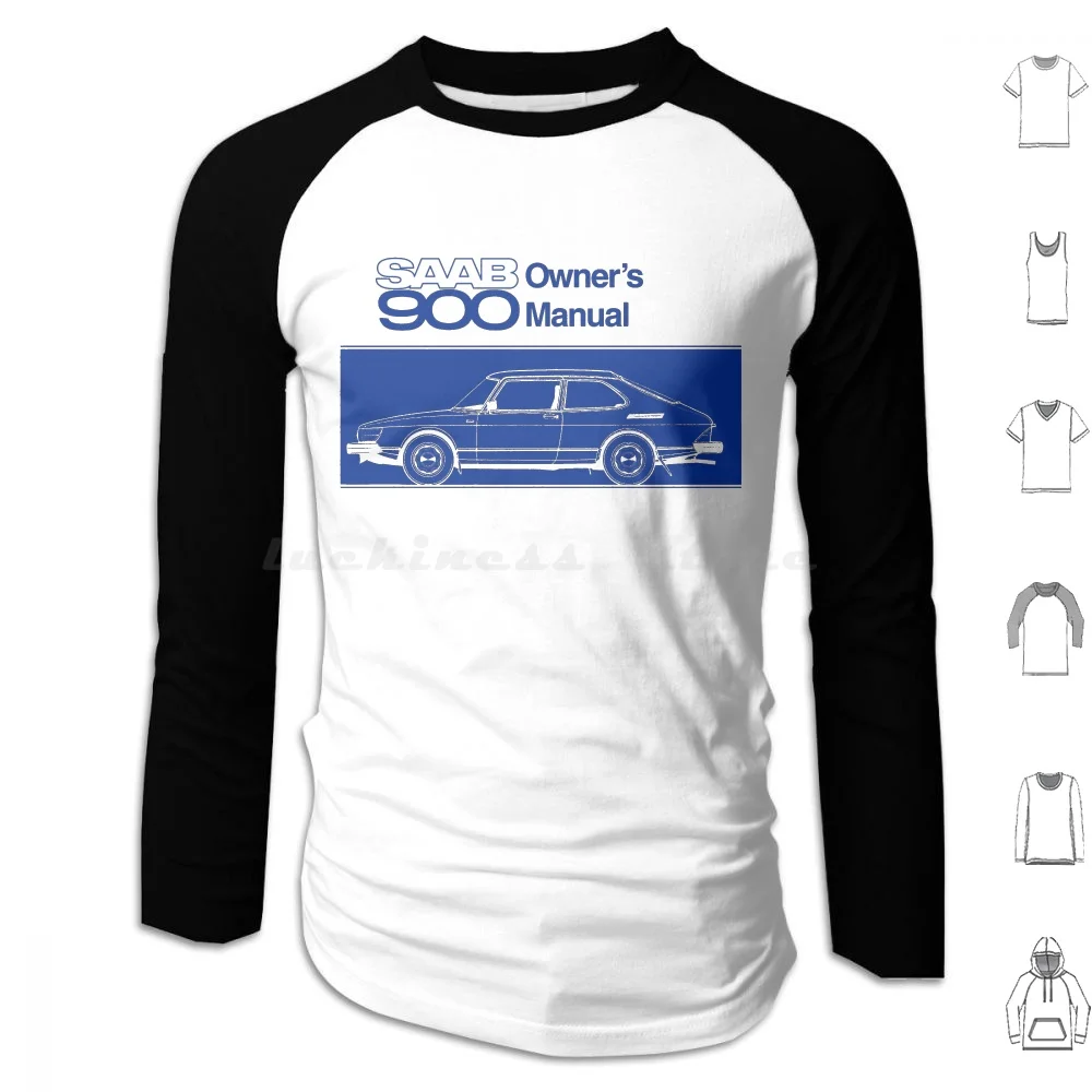 Saab 900-Felpe Manuali Del Proprietario Manica Lunga Saab 99 Saab 900 Auto Svedesi 1960S 1970S 1980S 60S 70S 80S Saab Turbo