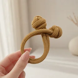Elegant High Elastic Hair Tie - No Damage Korean Hair Accessory (A4)
