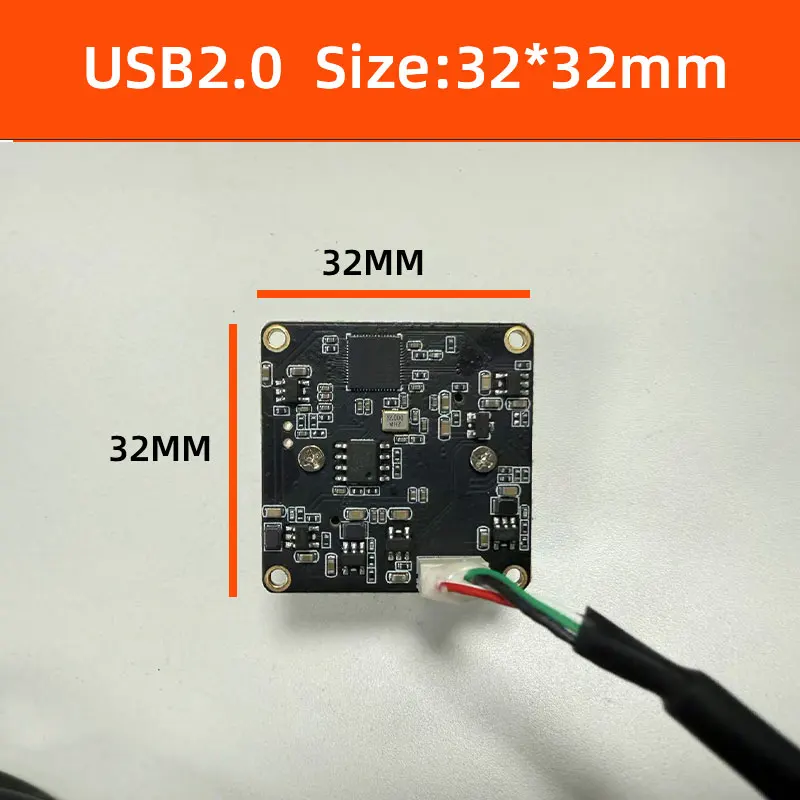 IMX586 48MP USB HD 카메라 모듈 32*32mm FOV 40/92/150도 광각 왜곡 없음 8000x6000 윈도우 리눅스 안드로이드용