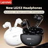 Lenovo LE253 Headphones TWS Wireless Bluetooth 6.0 Earphone ANC Call Noise Reduction HiFi Sound Game Sports Headset With Mic New