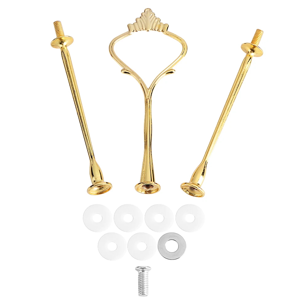 Cake Fruit Holder Handle Cake Plate Stand Handle Multi tiers Cupcake Tray Stand Fruit Plate Hardware Fitting Holder baking supplies