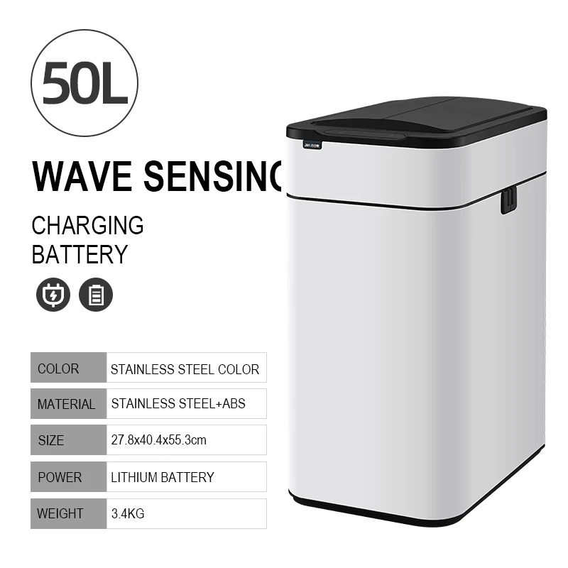 50L White