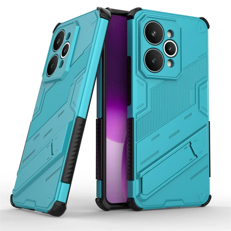 Magnetic Armor Shockproof Kickstand Phone Case - Enhanced Protection with Back Cover s