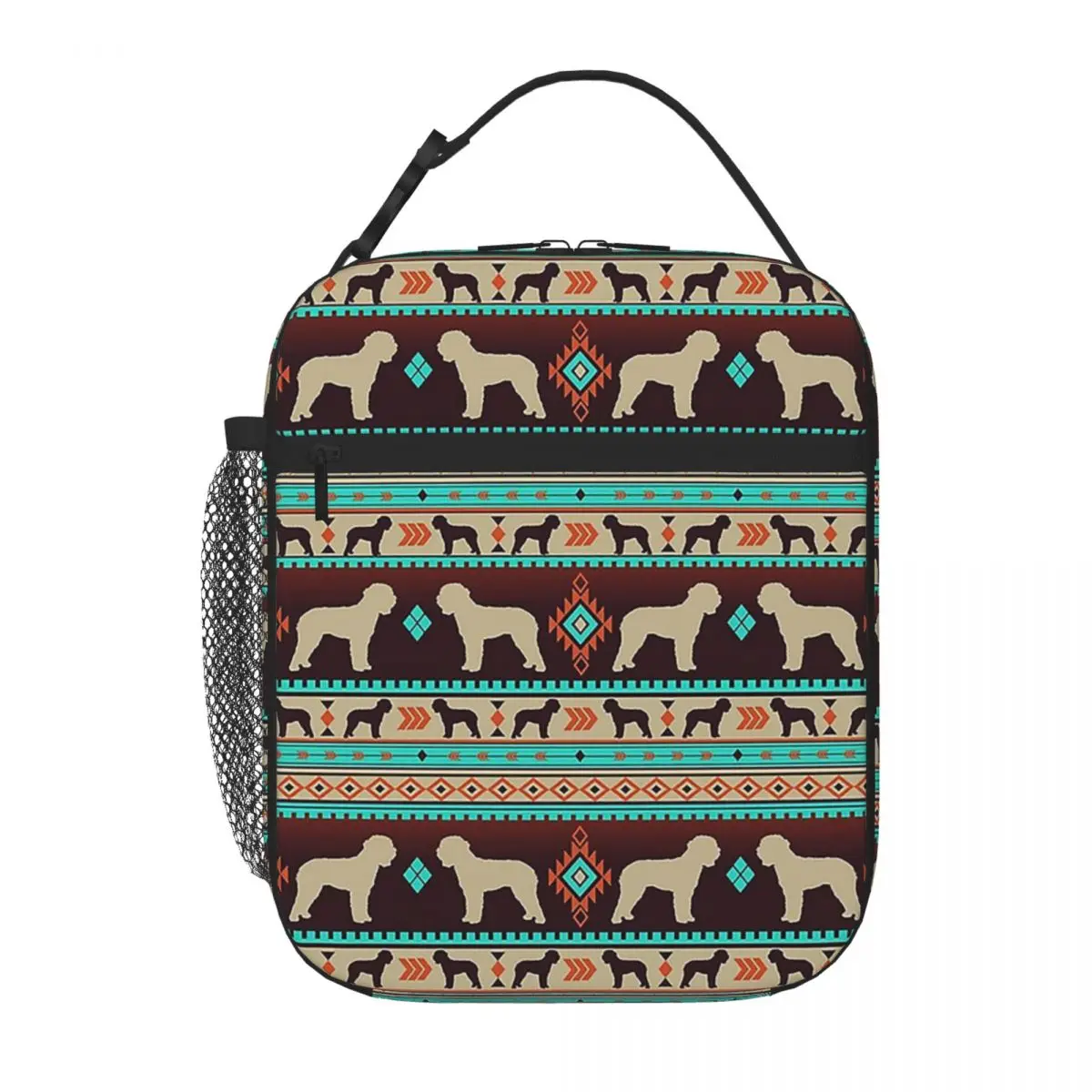 Boho Dogs Lagotto Romagnolo Sunset Lunch Bags Isolato Bento Box Portable Lunch Tote Borse Da Picnic A Tenuta Stagna Borsa Termica Più Fresca