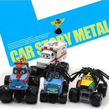 Disney Pixar Cars Lightning Mcqueen Tow Mater Mini Vehicles Alloy Diecast Car Model High Bicycle Kids Toys For Boys Christmas Gi