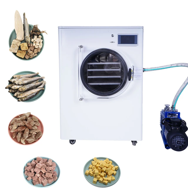 Small Freeze Drying Machine Vacuum Lyophilizer Vegetable fruit