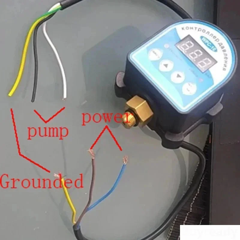 ปั๊มน้ำความดันน้ำความดันสำหรับสูญญากาศปั๊มความดันสูงปั๊ม Wpc 10น้ำเรกูเลเตอร์วัดแรงดัน 1