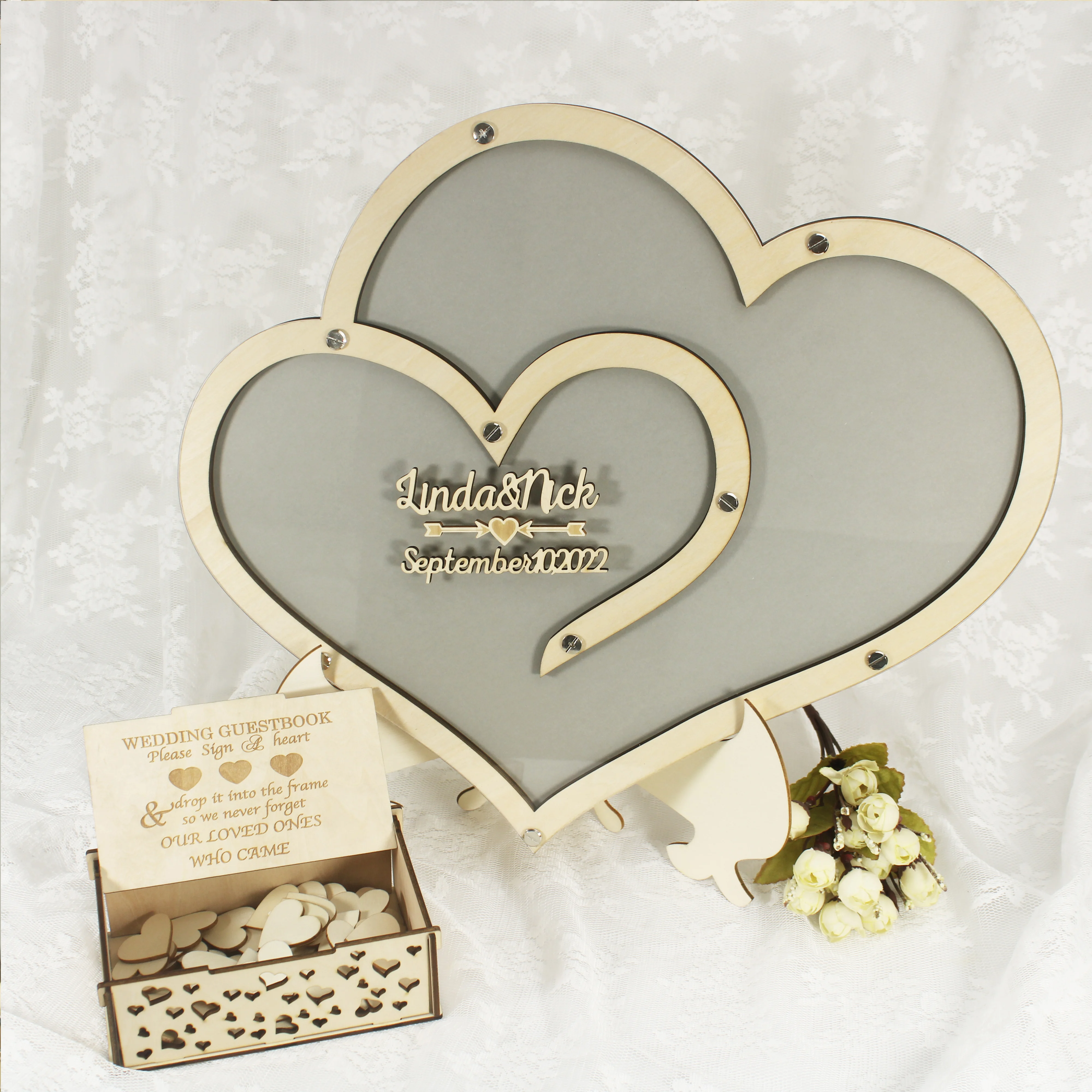 Wedding guest book alternative