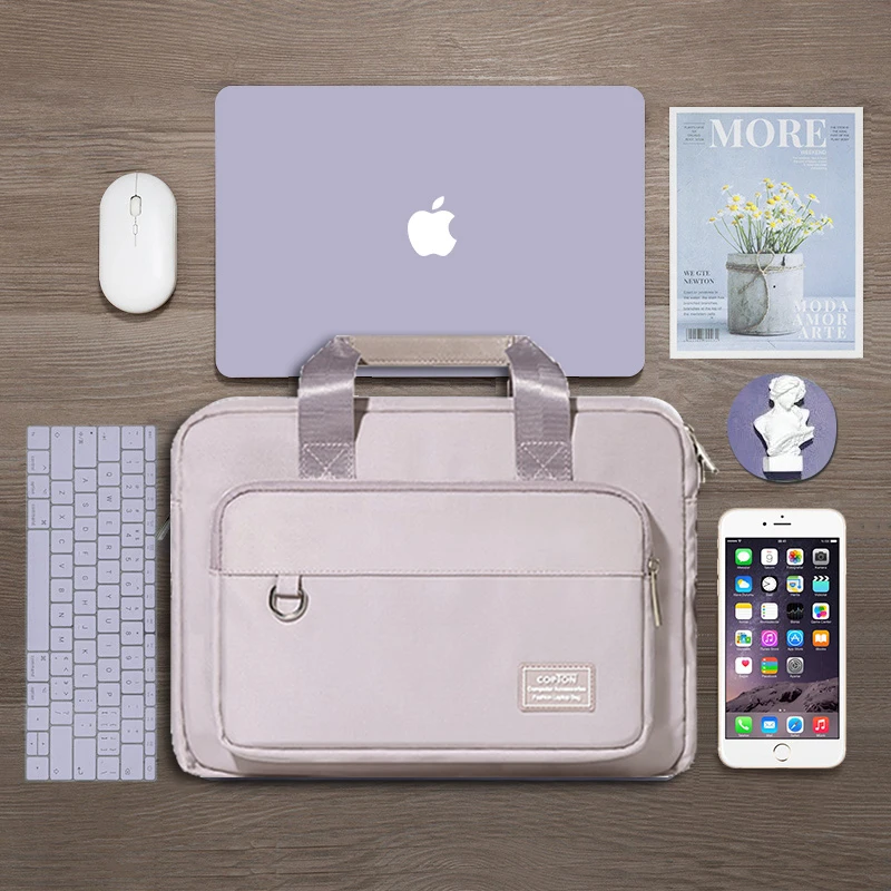 

Laptop Shoulder Bag for MacBook Pro 13 A2338 2022 M2 M1 Chip Air 13.6 A2681 A2337 Funda for MacBook Pro 14 inch A2779 A2442 2023