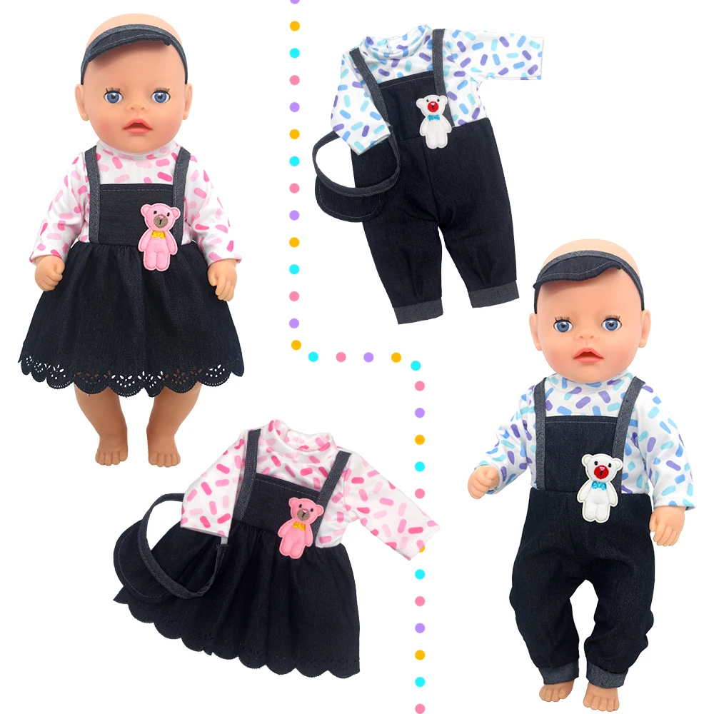NEW  lovely  Clothes Fit 14inch  35cm  baby  Doll clothes , doll  Accessories 4