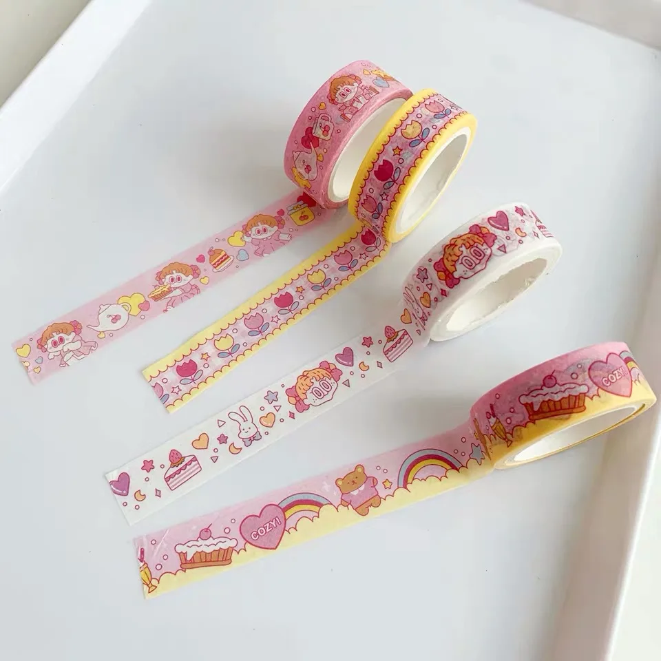 

Милые наклейки-ленты