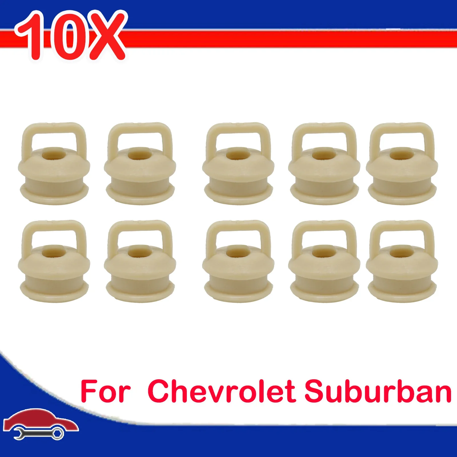 

10X For Chevrolet Suburban Automatic Transmission Shifter Cable Bushing Rubber Grommet Clip Shift linkage Repair Kit 1500 2500