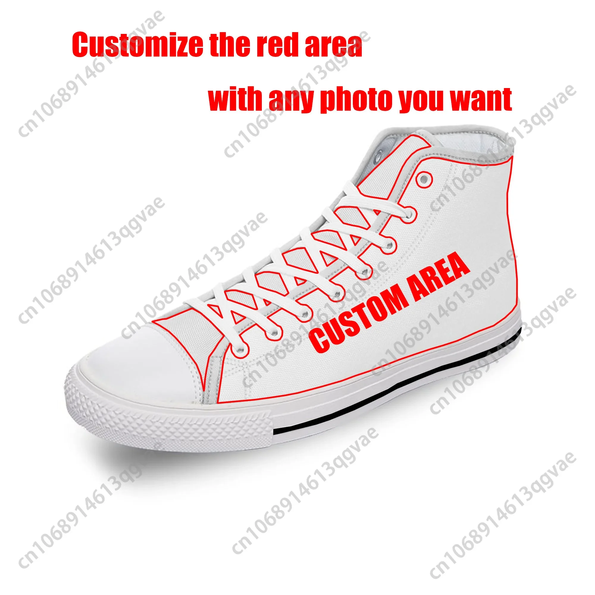 England Flag High Top High Quality Sneakers Mens Womens Teenager Canvas Sneaker  England Casual Couple Shoes Custom Shoe