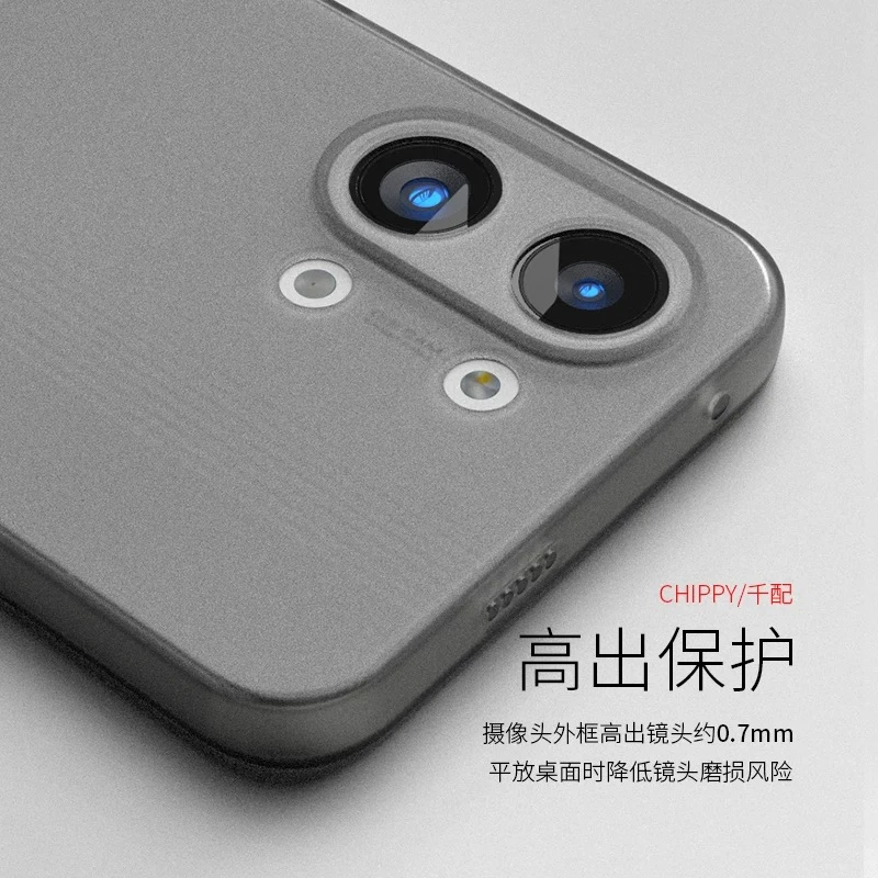 Matte Transparent TPU Soft Silicone Protective Case - Slim Back Cover