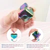 Cube Spinner 4-in-1 Decompression Spinning Toy Desktop  Metal EDC Hand Fidgets Spinner Build Flipo Flip Gift for Kids Adults. 5
