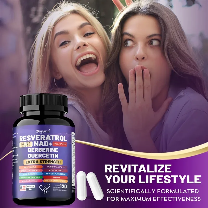 Suplemento de resveratrol nad+ berberina quercetina para pele_voghion.com