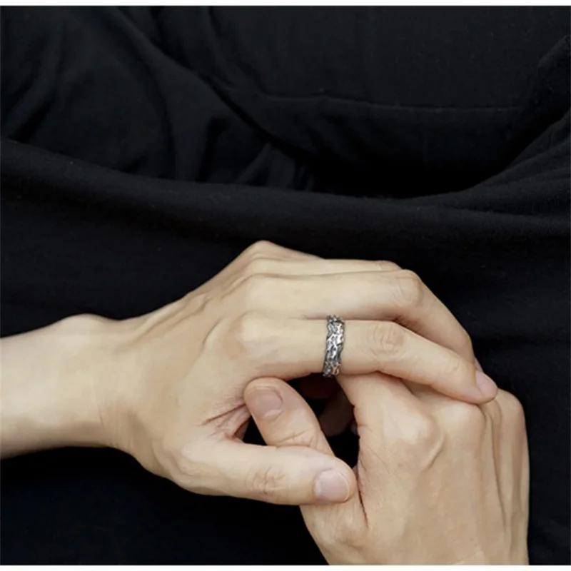 Verstellbarer Herz Ring Frauen Schmuck Vintage Ring Aus 925 Sterlingsilber Mit Herz-Motiv – Verstellbar Für Frauen & Mädchen Damen Silber Ring