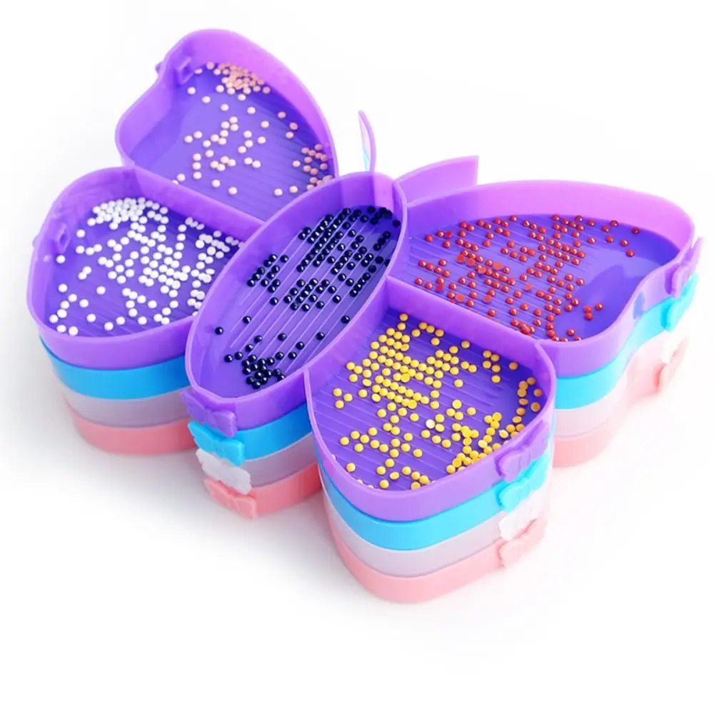 Butterfly Grid Drill Diamond Art Tray