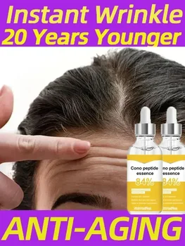 Effetto invecchiamento antirughe istantaneo Rimuovi le rughe del viso Siero per le linee sottili attorno agli occhi Siero antirughe per il collo dei piedi di galloni 1