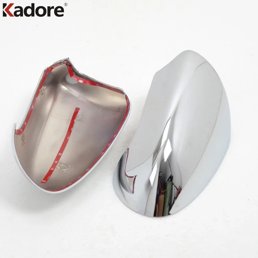 For Nissan Qashqai 2007 2008 2009 2010 2011 2012 2013 ABS Chromed Side Door Rearview Mirror Cover Trims Car Accessories