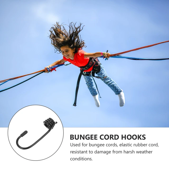 Hooks Bungee Cord Spiral Wire Hook Rope End Elastic Metal Ends Outdoorheavy  Duty Cords Clips Straps Strap Special Coated Tape - AliExpress