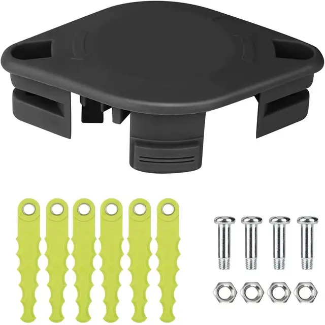 Ryobi 18V 24V 40V 2-In-1-Ben A Gyepvágó Vágófejet Műanyag Pengék Kerti Szerszámok Cserecsökkenése - Image 3
