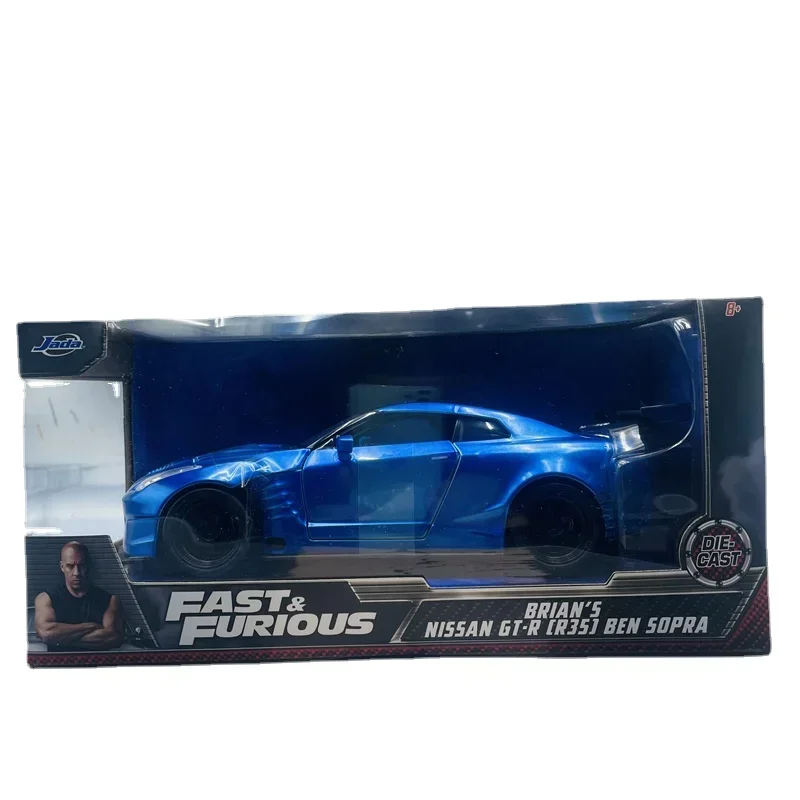 jada1:24 Fast & Furious 2009 Brian's GT-R R35 Bensopra alloy