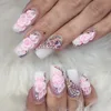 10g/bottle Acrylic Nail Powder Clear/Pink/White Crystal Polymer Powder for Nail Extension/Carving Manicure Nail Accessories 5