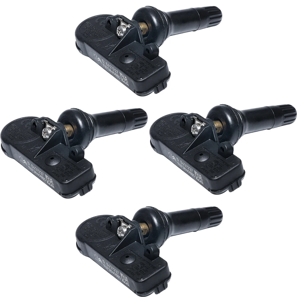 

4PCS Car Tire Pressure Sensor TPMS 433MHz For Peugeot 3008 11/2008-08/2013 307 308 5008 Bipper Partner OEM 9673860880 5430W0