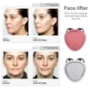 Beauty Massager Cold Gel Microcurrent Face Lifter v line Anti-Wrinkle Roller Skin Tightening Rejuvenation Facial lifts Slimming 4